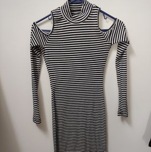 Cold shoulder dress